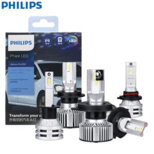 Philips LED H1 H3 H4 H7 H11 Ultinon Pro3101 12V/24V 6000K Blanc Brillant